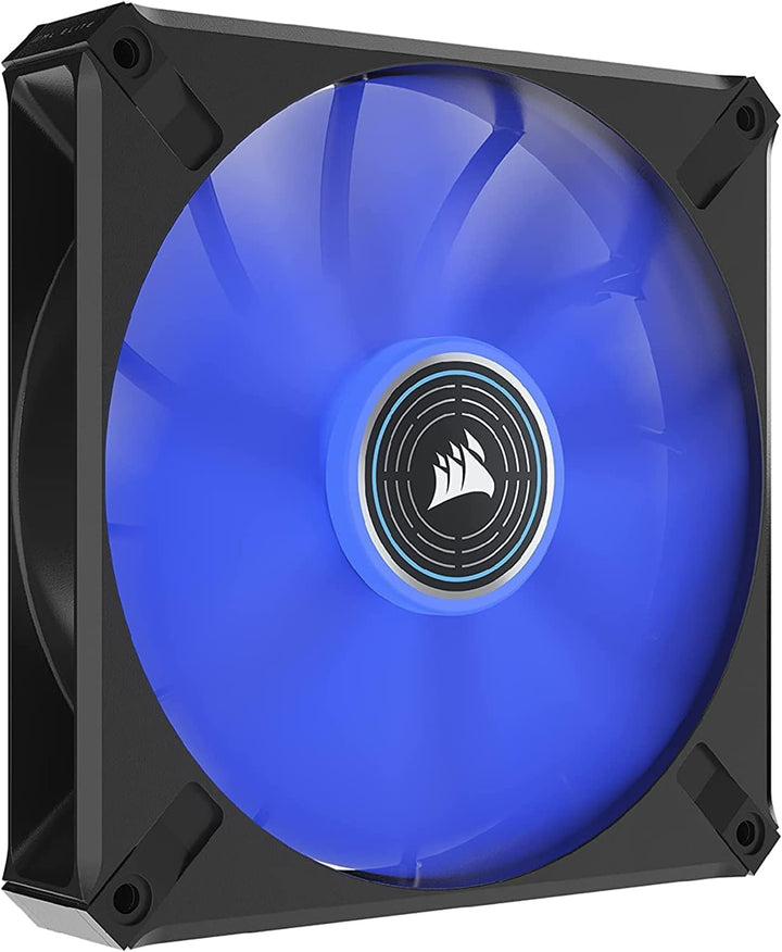 Corsair ML140 LED ELITE, 140mm PWM-Lüfter mit LEDs (CORSAIR AirGuide-Technologie, Magnetschwebelager