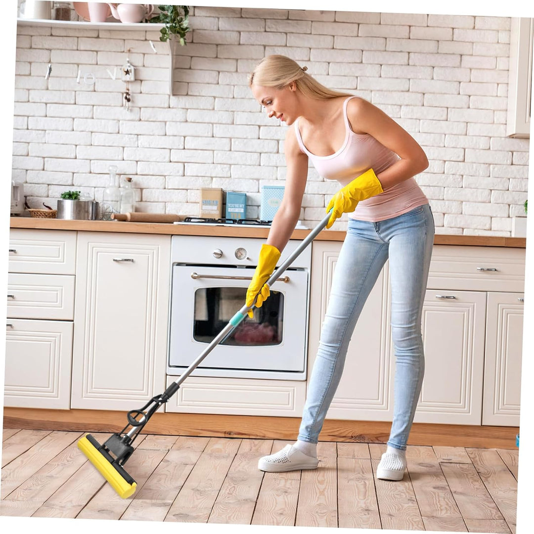 2stücke PVA Schwamm Mop Kopf Ersatz Baumwoll Wischmop Aufsatz Für Holz Fliesen Vinylboden Und Auto S