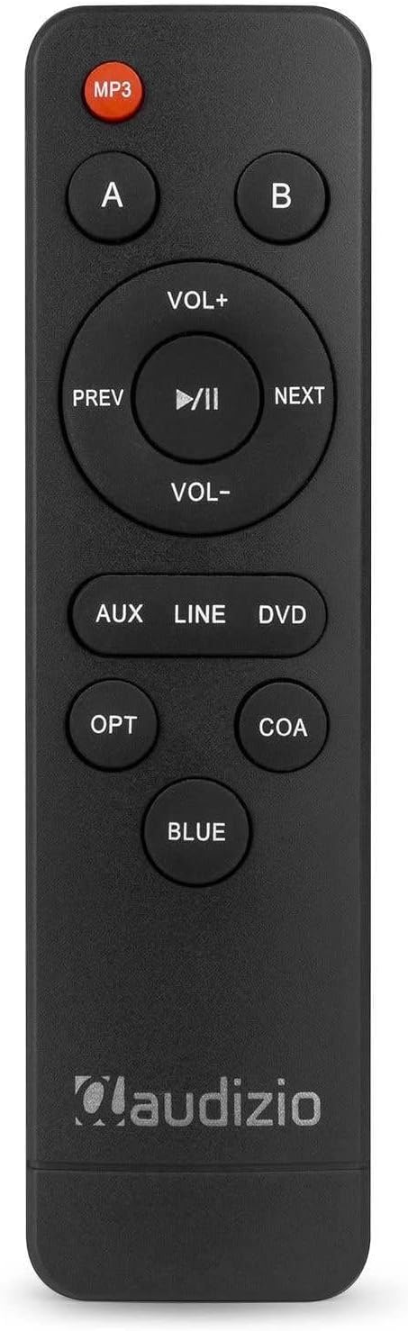 Audizio AD420B - 4 Kanal Verstärker mit Bluetooth, 4 x 100 Watt, mit Fernbedienung, 2.1 kompatibel,