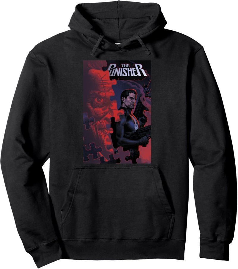 Marvel The Punisher Comic Cover Pullover Hoodie