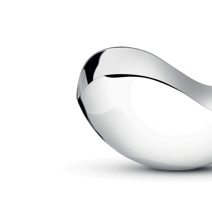 Georg Jensen Spiegelschale Mini 16 cm, Edelstahl, Stainless Steel, 16 x 16 x 7.5 cm Edelstahl Einzig