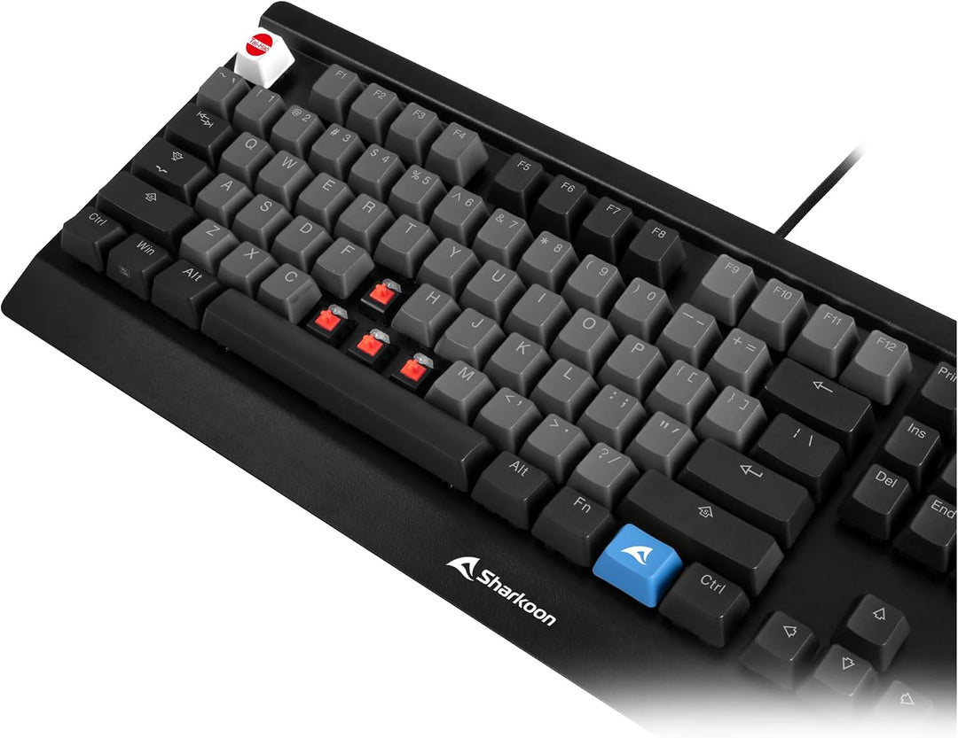 Sharkoon Skiller SAC20, Tastenkappenset aus PBT-Kunststoff, ANSI US 114