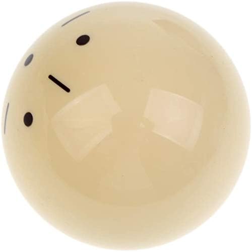 POFET Batting Marked Red-White Pool Ball Billiard Training Ball 4#, 4#