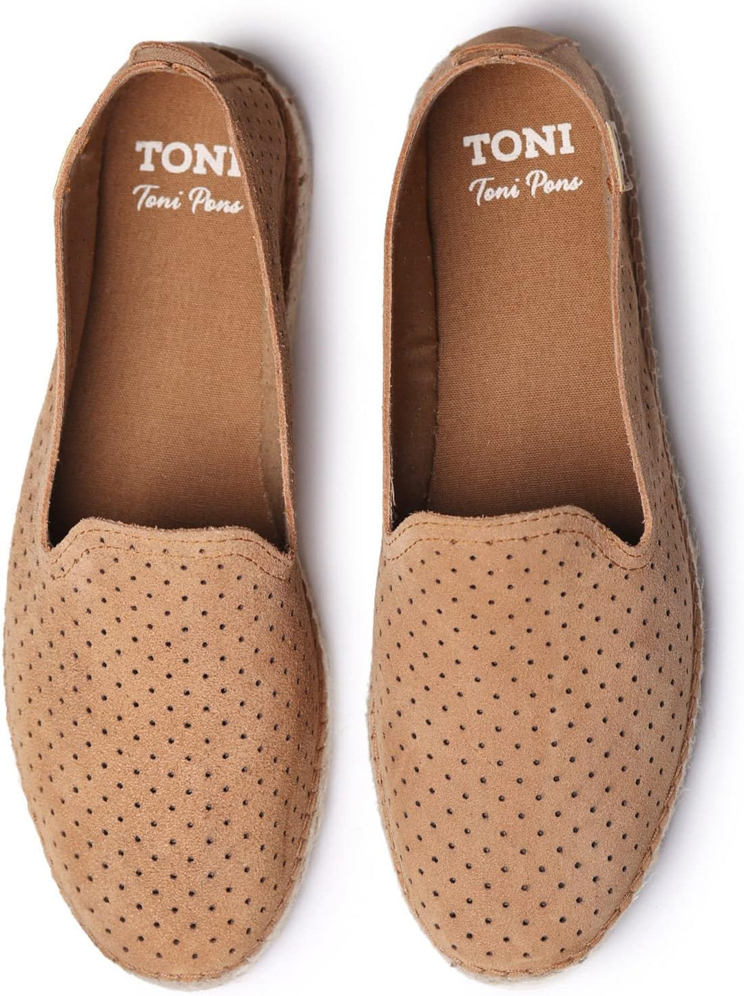 Toni Pons DAN-AY - Espadrille für Herren Wildleder. 39 EU Camel, 39 EU Camel