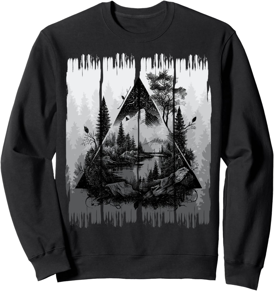 Wald-Herz und Natur-Gefühle. Sweatshirt