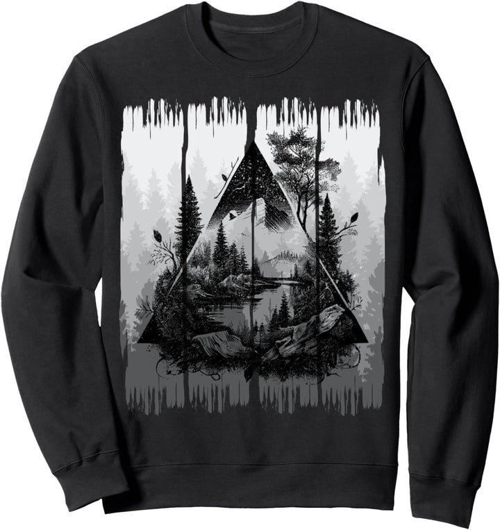 Wald-Herz und Natur-Gefühle. Sweatshirt