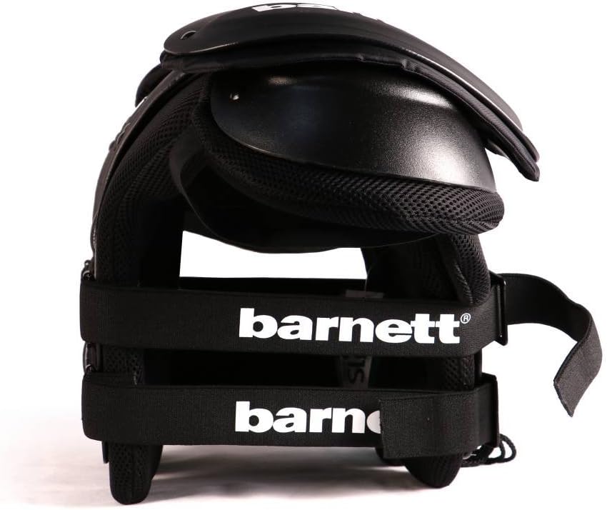 BARNETT Shoulderpad Mark II American Football Schulterschutz Profi, Farbe schwarz, M