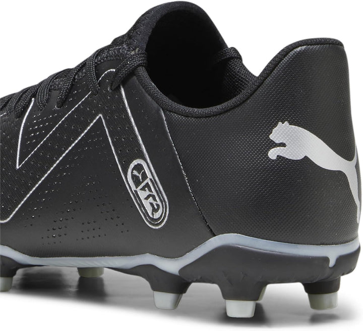 PUMA Herren Future Play Fg/Ag Fussballschuh 42.5 EU Puma Black Puma Silver, 42.5 EU Puma Black Puma