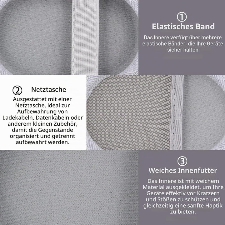 co2CREA Case Harte Reiseschutzhülle Etui Tasche für Logitech Pebble Mouse 2 M350s /M350 Pebble/Logit