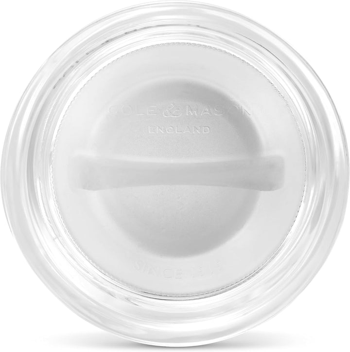Cole & Mason London Salz- und Pfeffermühlen- & Streuer-Geschenkset, 130 mm / 5" Acrylmühle, scharfes