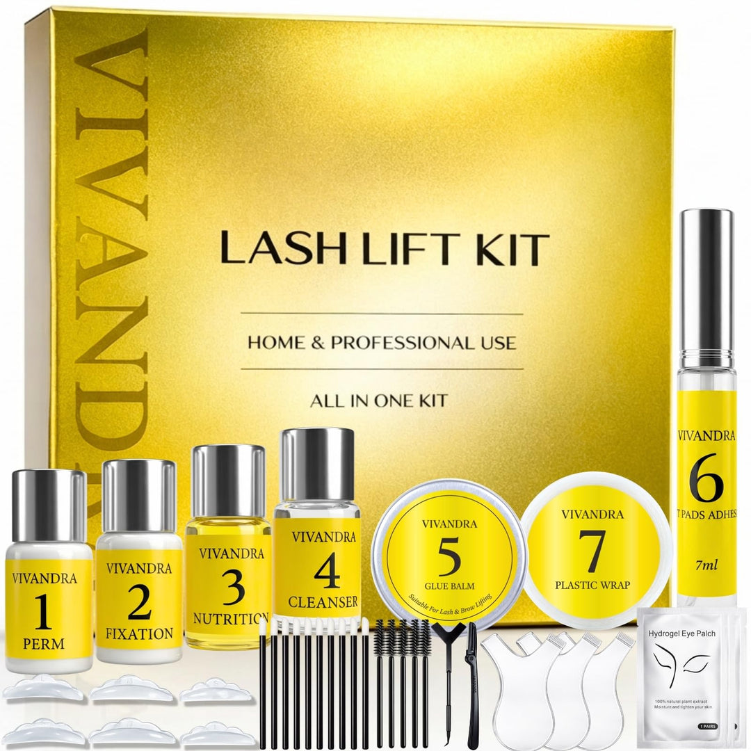Wimpernlifting Set, Professionelles Lash Lifting Set für langanhaltenden Schwung, Salonqualität für
