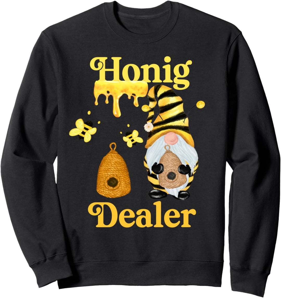 Honig Dealer Lustiger Imker Wichtel Imkerei Bienenzüchter Sweatshirt