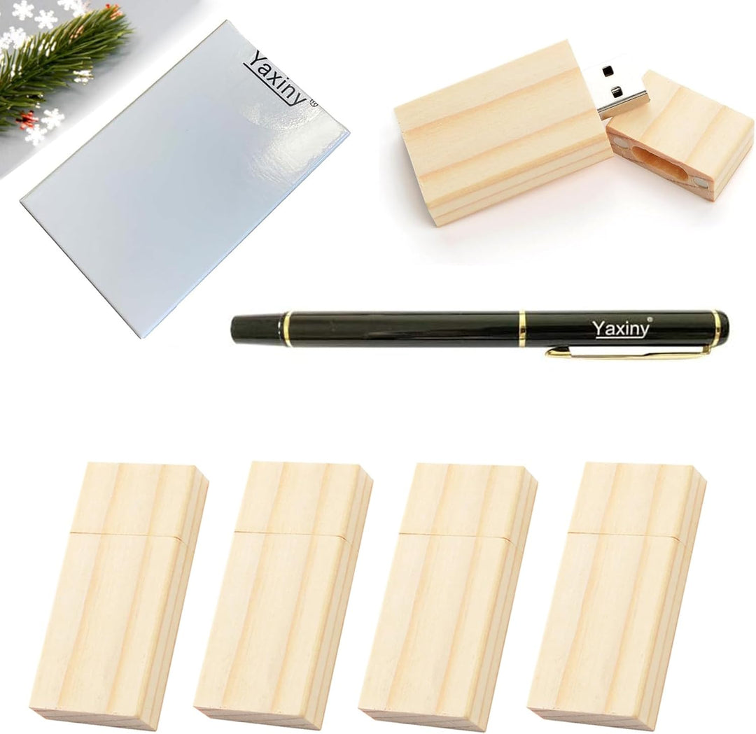 5-Pack 16GB USB Flash Drive Ahorn Holz 2.0 USB Flash Drive Memory Stick Datenspeicherung Pendrive Di