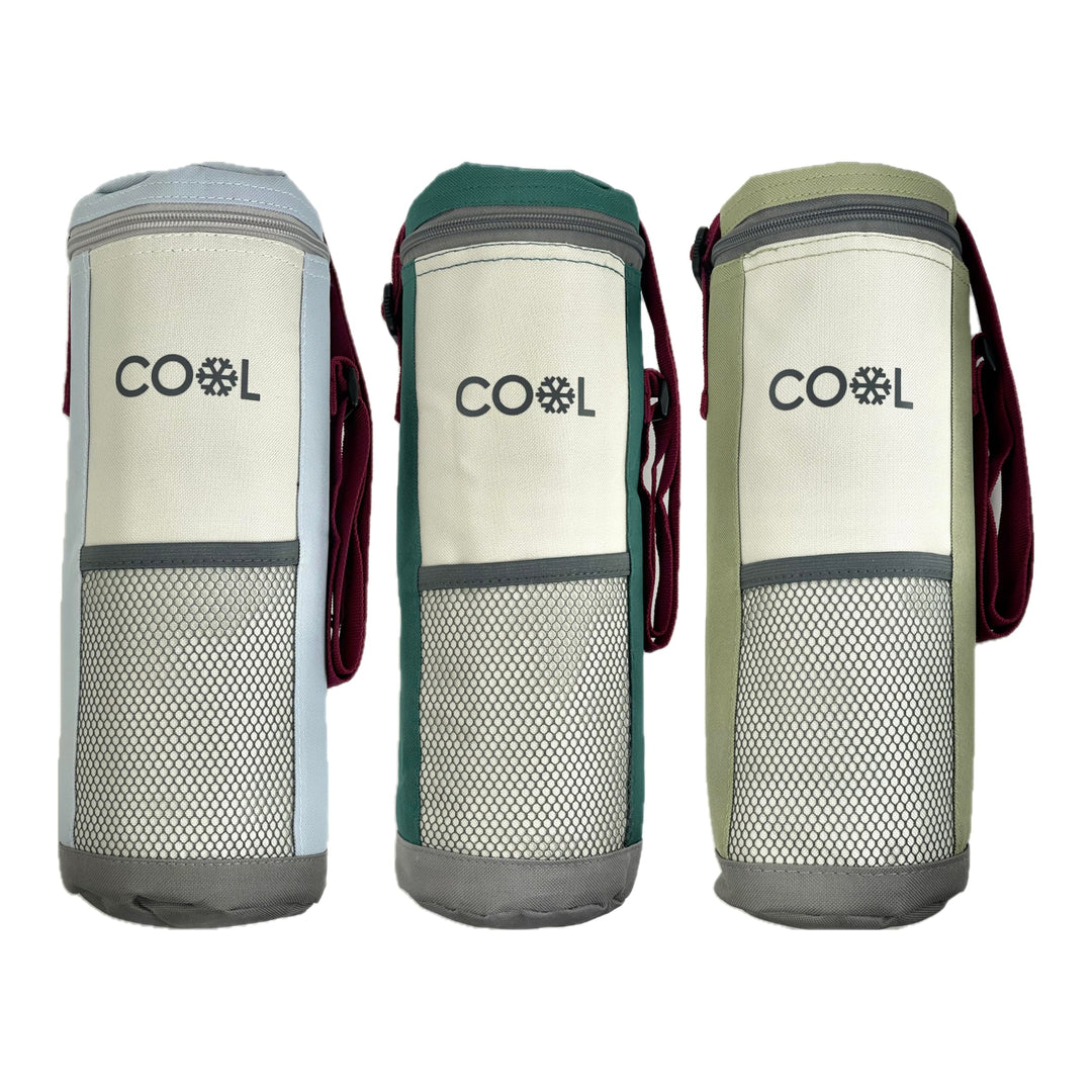 Kühltasche für Flaschen bis 1,5 Liter, Flaschenkühltasche, Grösse 12 x 32 cm, Kühlbox, Kühlbeutel, m