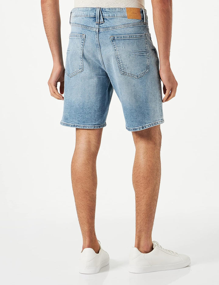 s.Oliver Herren Jeans-Hose, kurz 36 Blau 52z4, 36 Blau 52z4