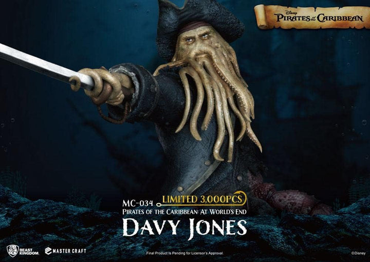 Beast Kingdom MC-034 Pirate Fluch der Karibik: at World's End Master Craft Davy Jones, Mehrfarbig