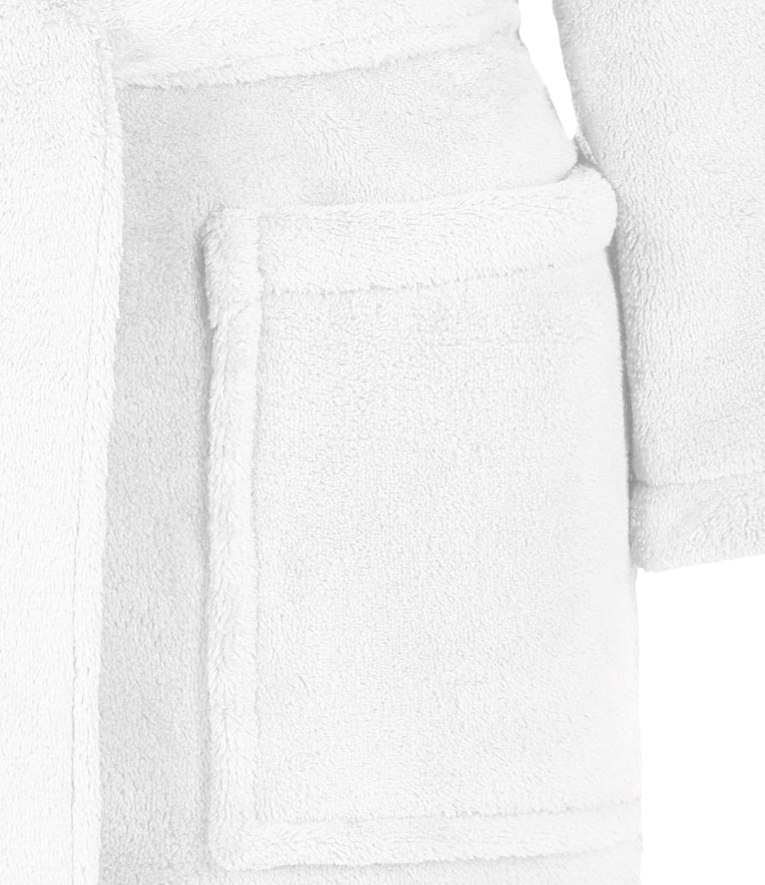 Kinder Bademantel Kuschel Soft Fleece Microfaser mit Kaputze & Taschen Jungen, Mädchen Kinderbademan