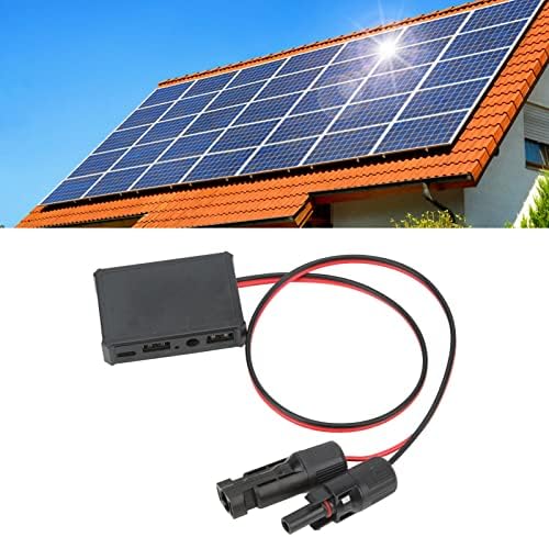 Konverter Solarpanel USB-Spannungsstabilisator Netzteil Regler-Ladegerät mit 1 TYP C 1 DC 2 USB-Schn