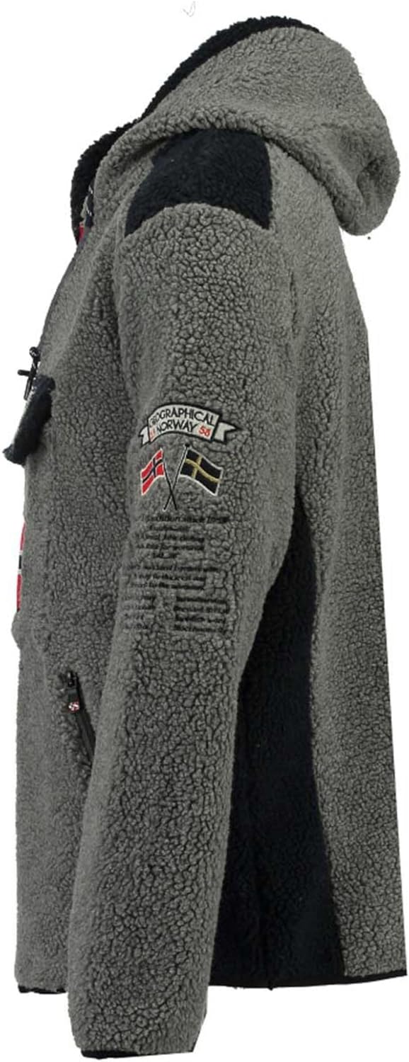 Geographical Norway Gymclass Sherpa M Sweatshirt Grau, Herde