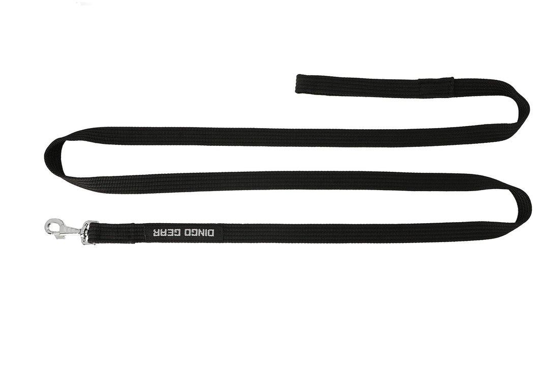 Dingo Gear Hundeleine aus Stylonband Länge 250 cm Breite 2,8 cm Leine Einzel für Starke grosse Hund