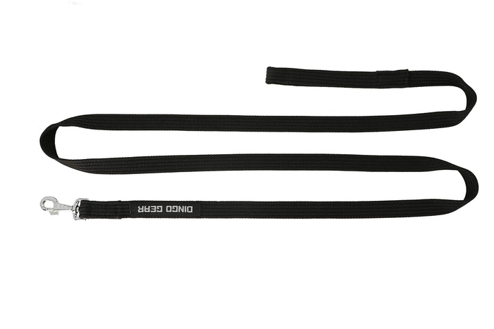 Dingo Gear Hundeleine aus Stylonband Länge 250 cm Breite 2,8 cm Leine Einzel für Starke grosse Hund