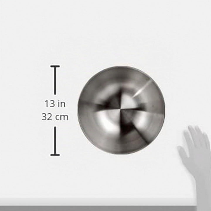 IBILI BOL INOX BISTROT 30 CMS, Stainless Steel, Rezeptheft, 30 x 30 x 5 cm, 30 x 30 x 5 cm