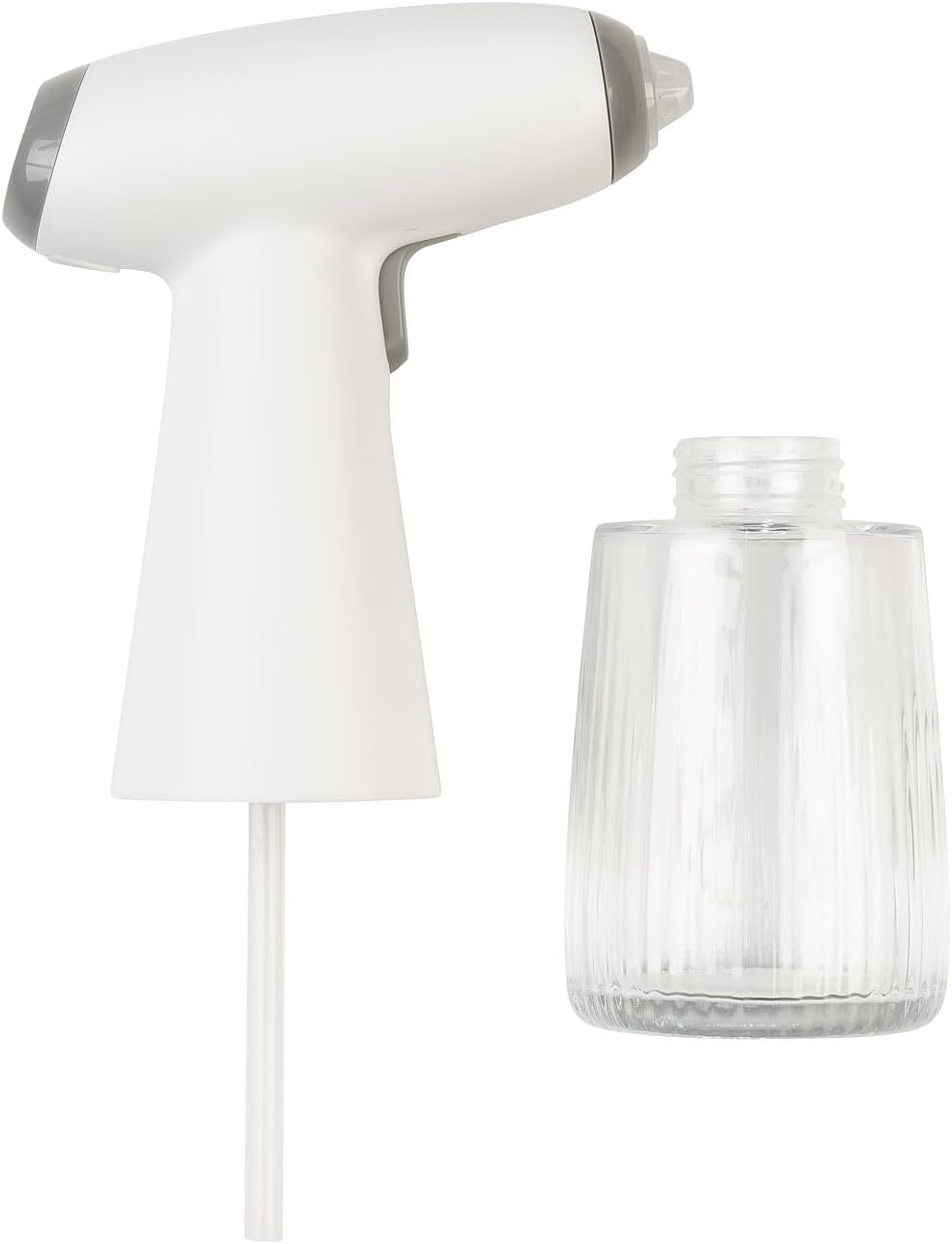 Rosenstein & Söhne Flasche für Essig und Öl: 2er-Set Akku-Nebel-Sprühflasche, Öl & Essig, 180 ml, Ec