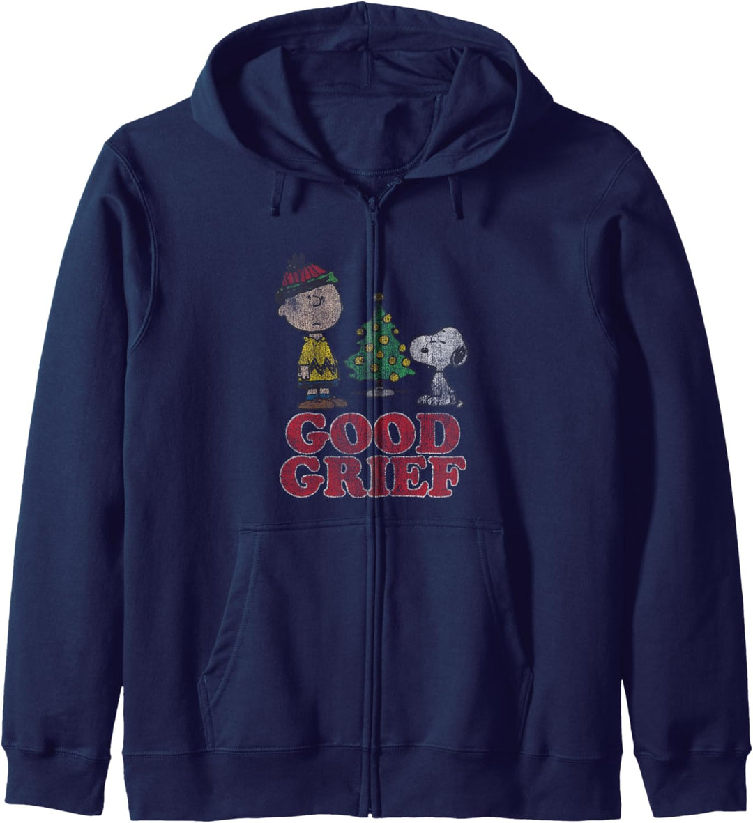 Peanuts Holiday Gute Trauer Kapuzenjacke