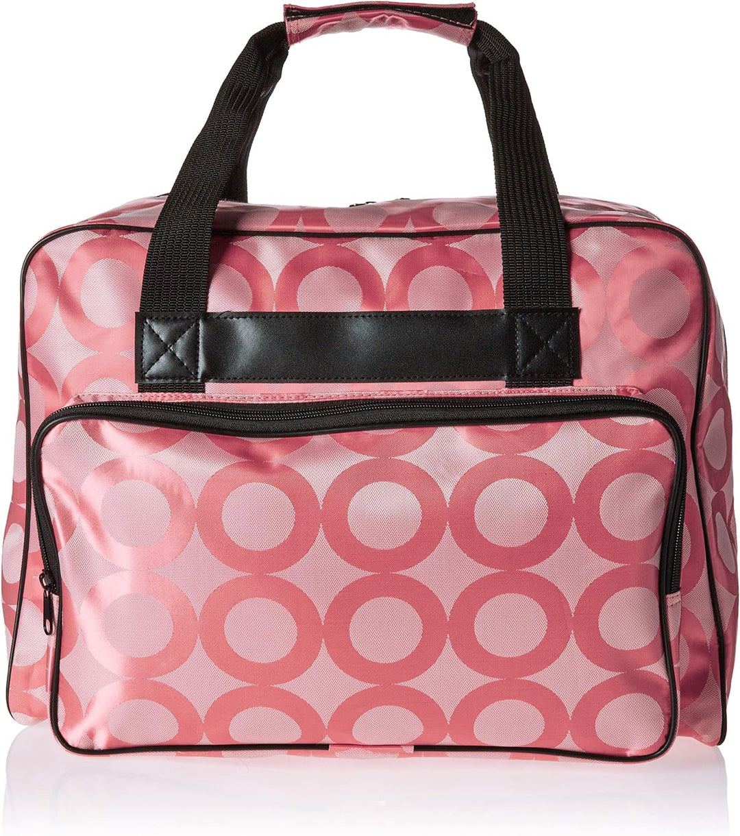 Janome 002Totepink Tragetasche, Segeltuch, Klettverschluss, Pink, Pink