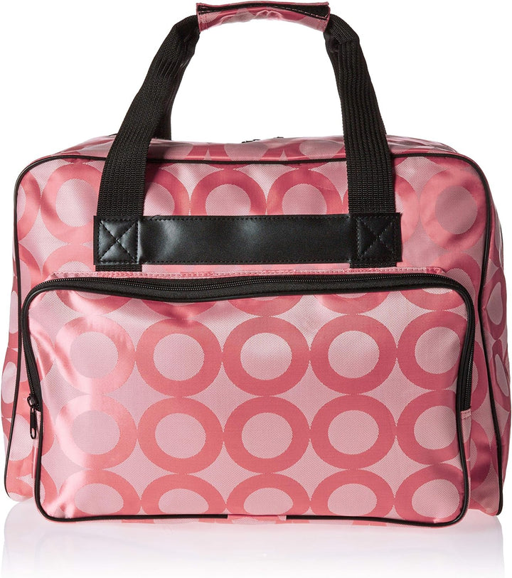 Janome 002Totepink Tragetasche, Segeltuch, Klettverschluss, Pink, Pink