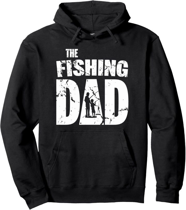 Fishing Dad - Für den Angler Papa Pullover Hoodie