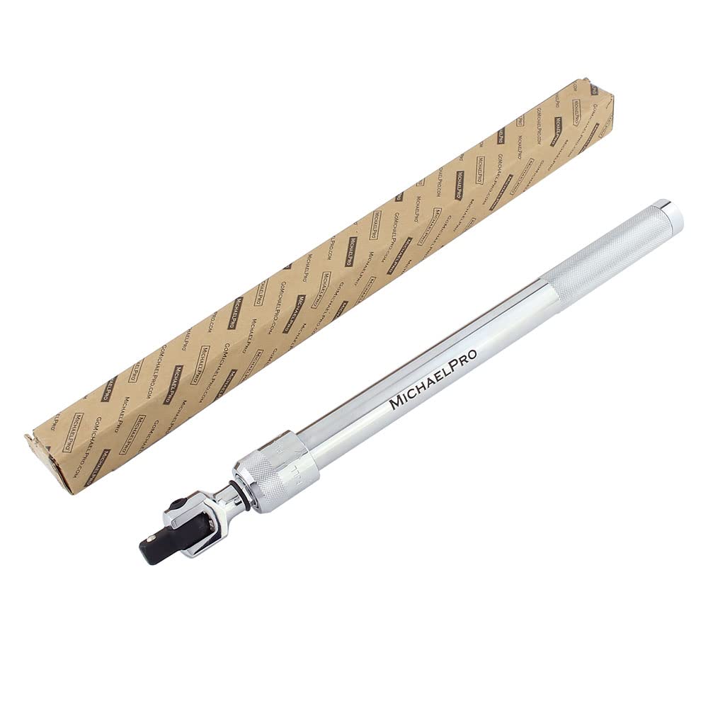 MichaelPro MP007002 1,27 cm Dr. Ausziehbare Brechstange (38,1 cm – 61 cm Länge) / Flexgriff, verbind