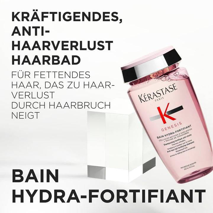 Kérastase | Shampoo für feines Haar, Nährendes und kräftigendes Haarbad gegen Haarverlust, Bain Hydr