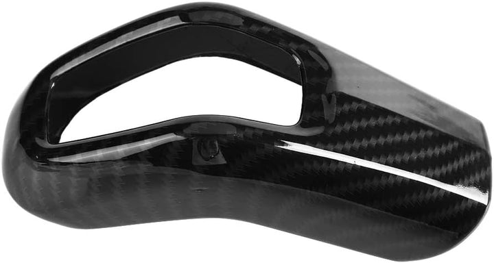 Dioche Schalthebelabdeckung Trim, Carbon Fiber Style Auto Schaltknauf Abdeckung Trim für Land Rover