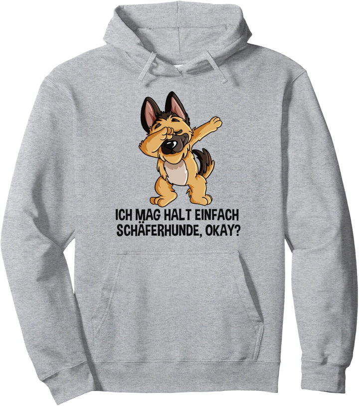 Dabbing Schäferhund Hund Lustig Dab Deutscher Schäferhund Pullover Hoodie