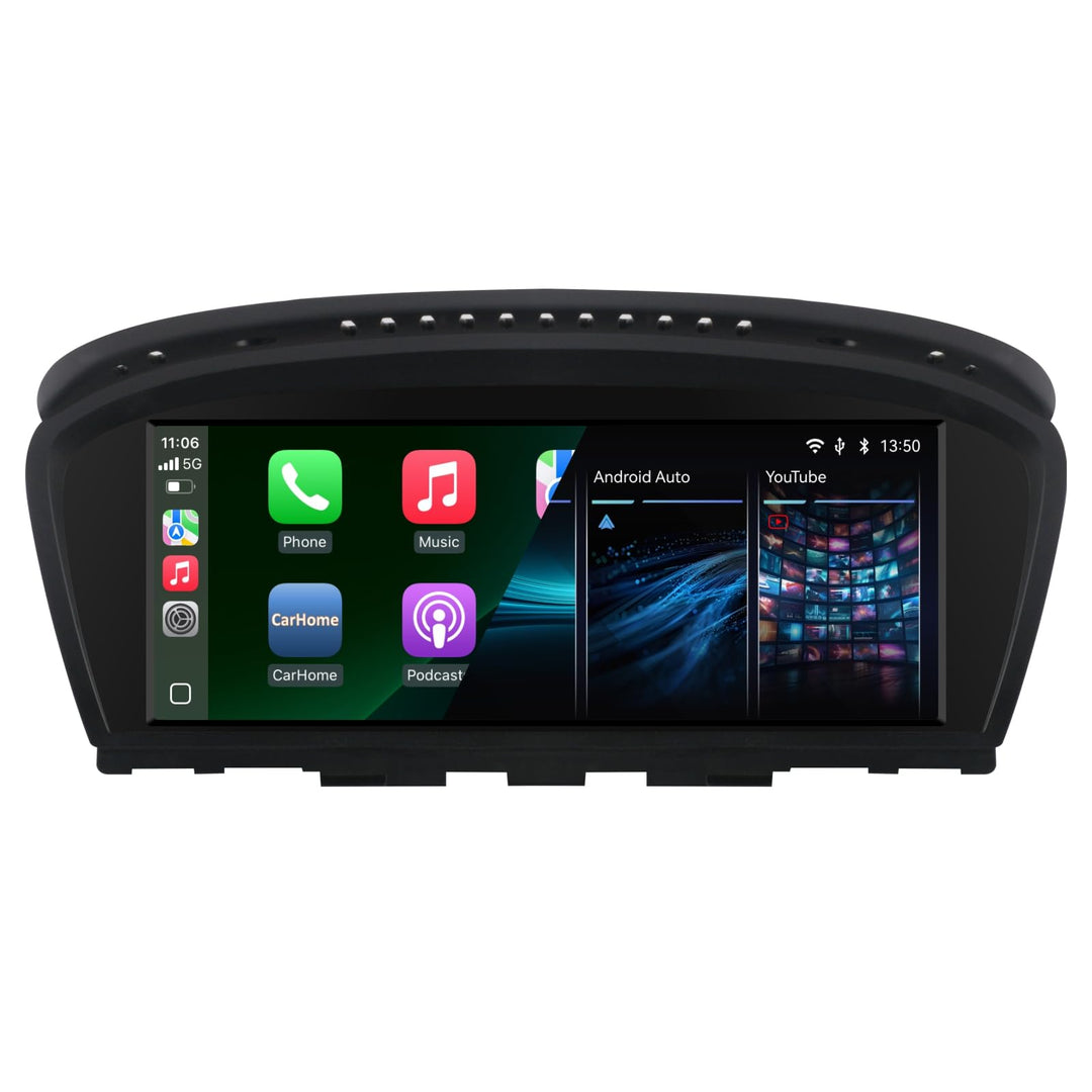 Autoradio für BMW 3/5 Serie CIC System 8.8 Zoll Touchscreen mit Wireless CarPlay Android Auto Autora