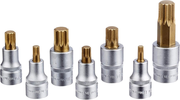 HAZET 163-243/7 Werkzeug-Satz 163-243/7 Cvd-tin Coated, 163-243/7 Cvd-tin Coated