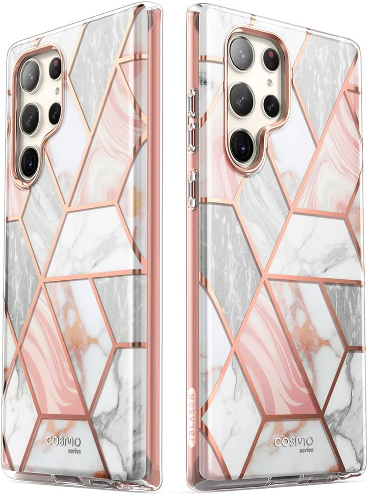 i-Blason Glitzer Hülle für Samsung Galaxy S23 Ultra 5G Handyhülle Bumper Case 360 Grad Schutzhülle G