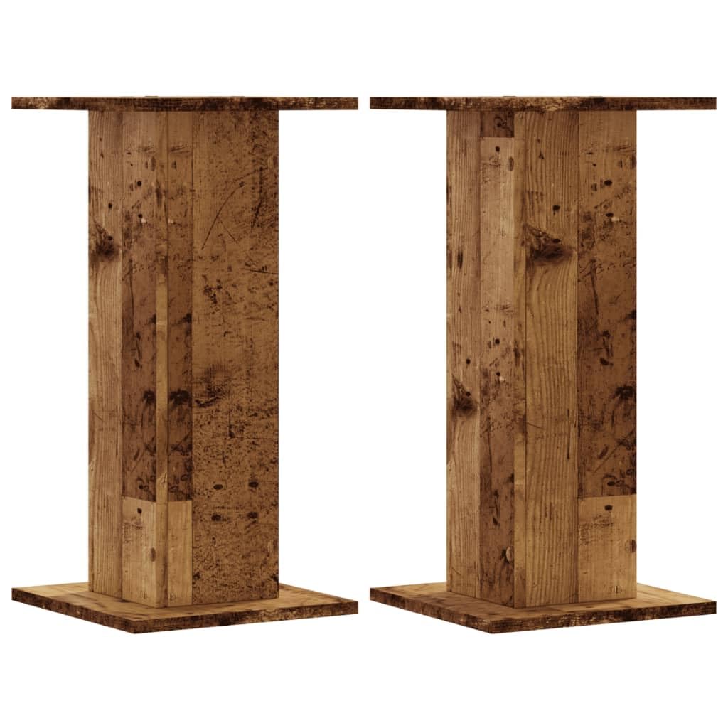 vidaXL Pflanzenständer 2 Stk., Blumenständer Hohle Konstruktion, Dekosäule Podest für Pflanzen Dekoa