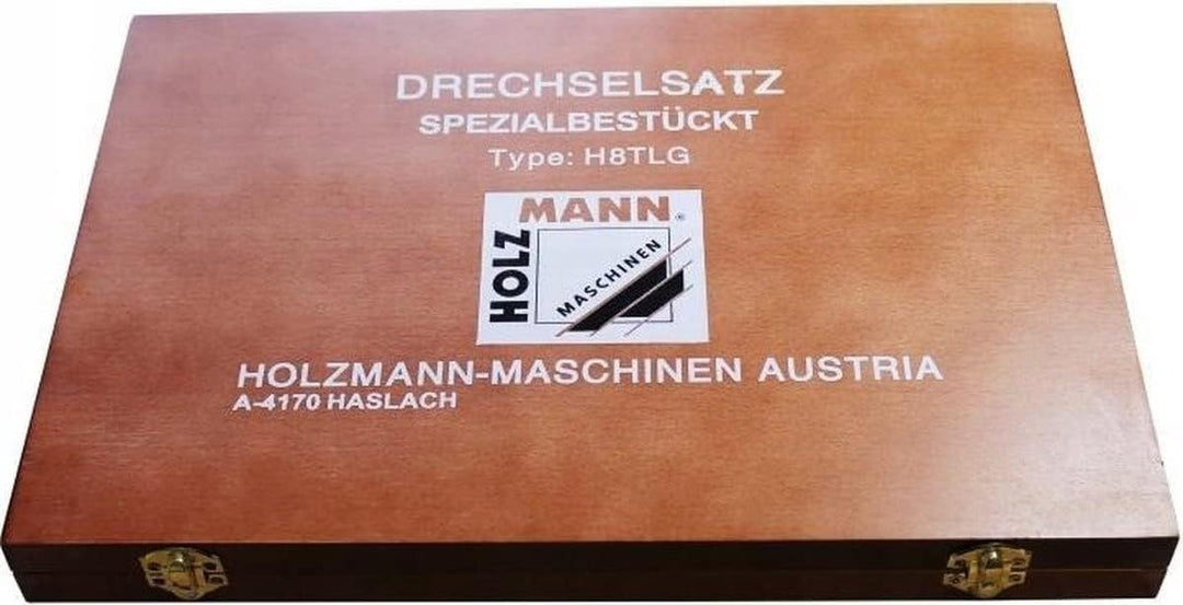 Xcalibur Holzmann Drechseleisen 8-tlg. H8TLG Drechselbeitel Drechselmesser Drechselsatz