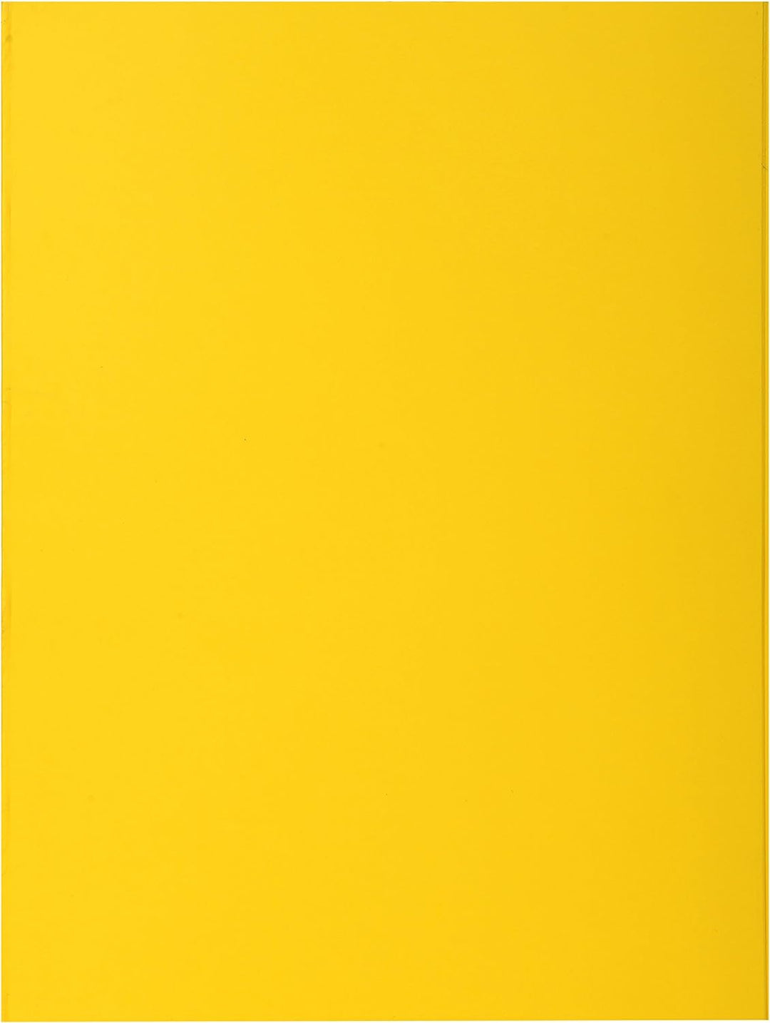 Exacompta Rocks "50 Stück Prospekthüllen A4 2 Klappen 24 x 32 cm 24 x 32 zitronengelb, zitronengelb
