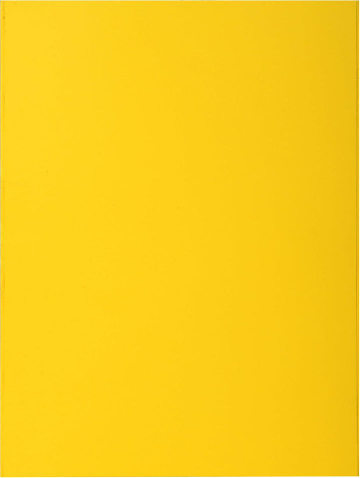 Exacompta Rocks "50 Stück Prospekthüllen A4 2 Klappen 24 x 32 cm 24 x 32 zitronengelb, zitronengelb