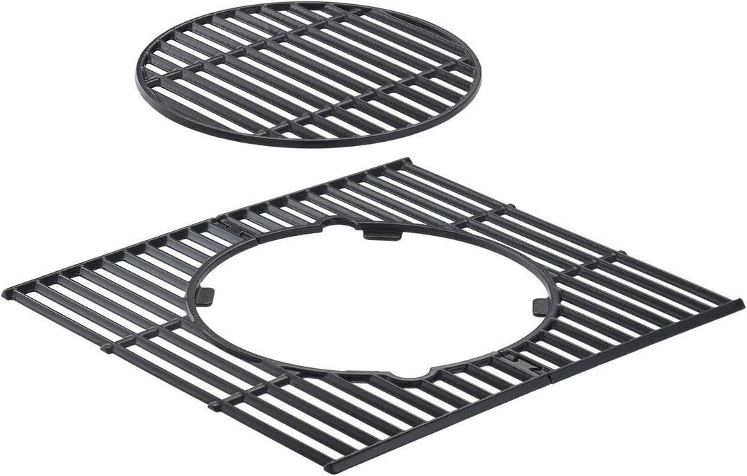 RÖSLE VARIO+ Grillrost, Hochwertiger Grillrost aus emailliertem Gusseisen für VARIO-Einsätze, passen