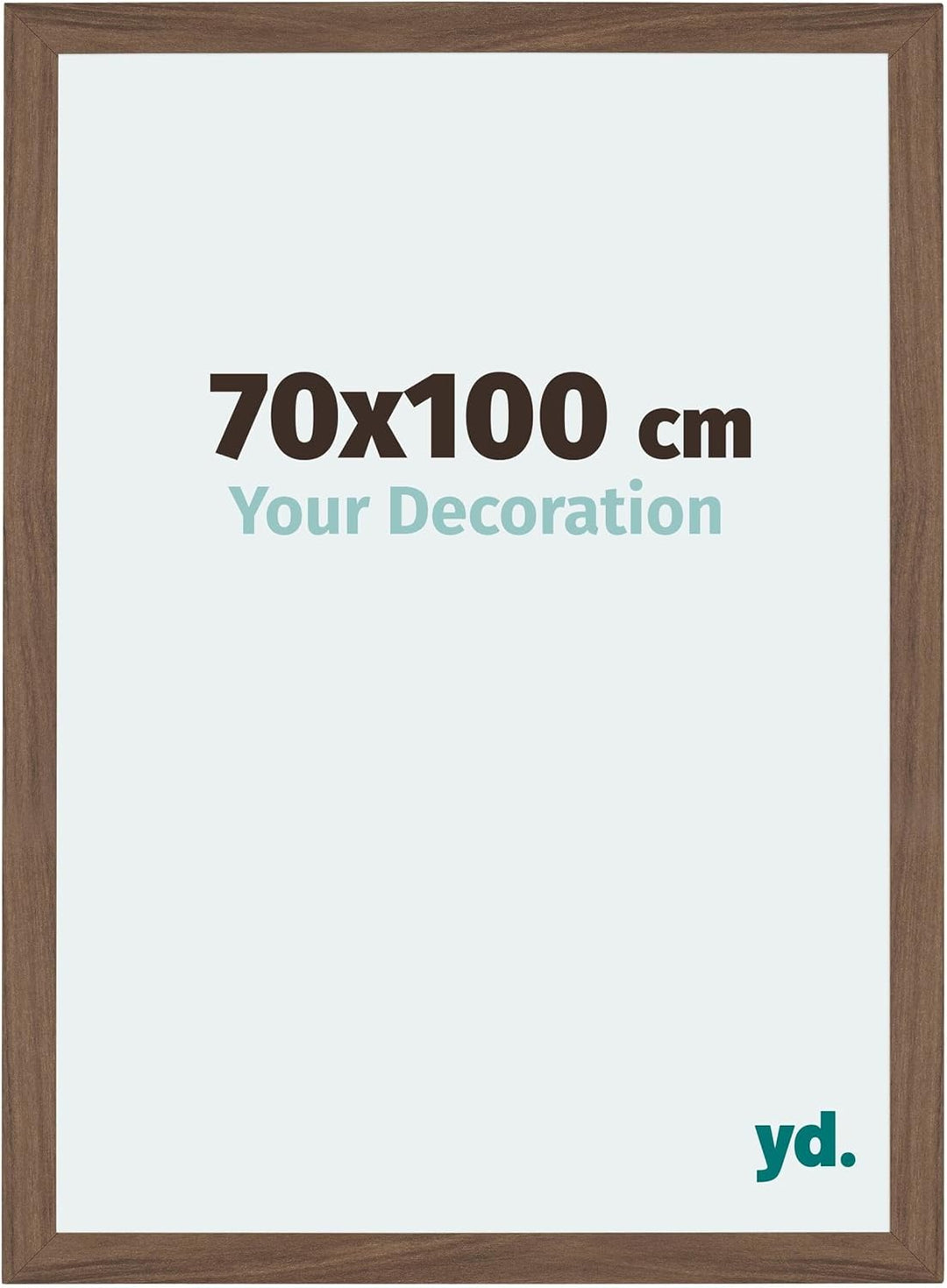 yd. Your Decoration - Bilderrahmen 70x100 cm - Bilderrahmen aus MDF mit Acrylglas - Antireflex - Aus