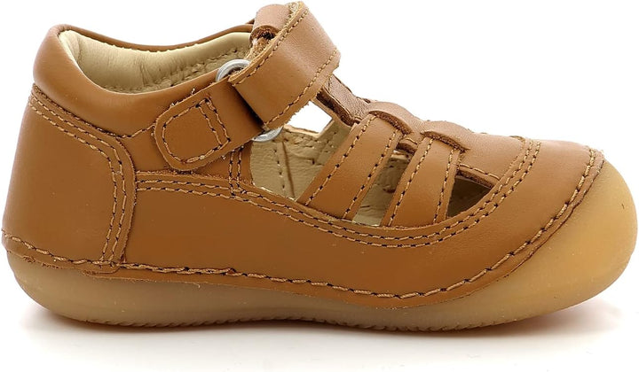 Kickers Unisex Baby Sushy Oxford-Schuh 19 EU Camel Clair, 19 EU Camel Clair
