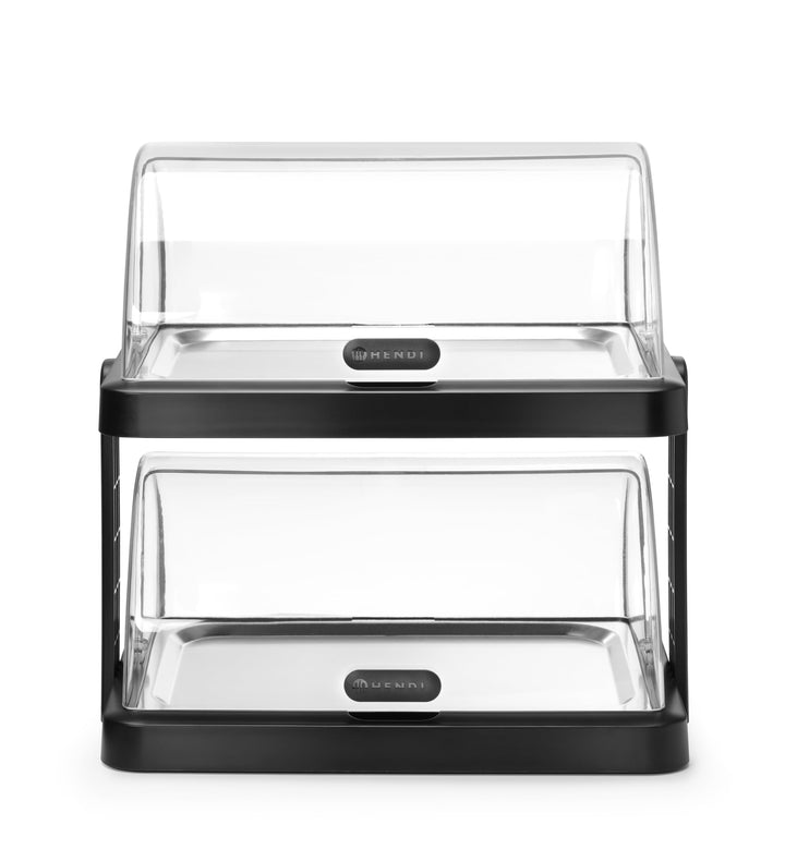 HENDI 871812 Rolltop-Präsenter Gekühlt Double, Double
