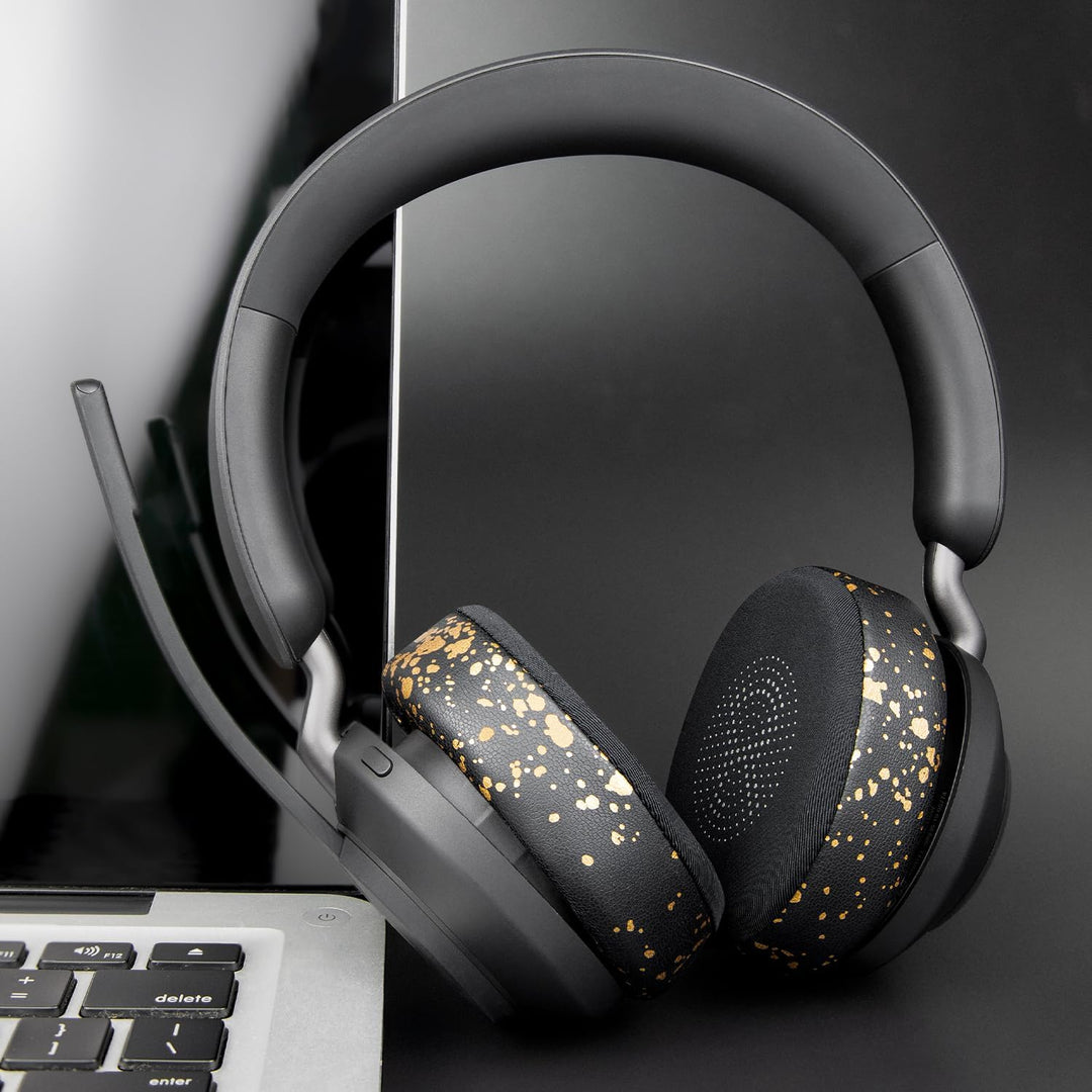 SOULWIT Kühlgel Ersatzpolster Ersatz Ohrpolster für Jabra Evolve2 65 (Evolve 2 65MS 65UC MS UC)/Evol
