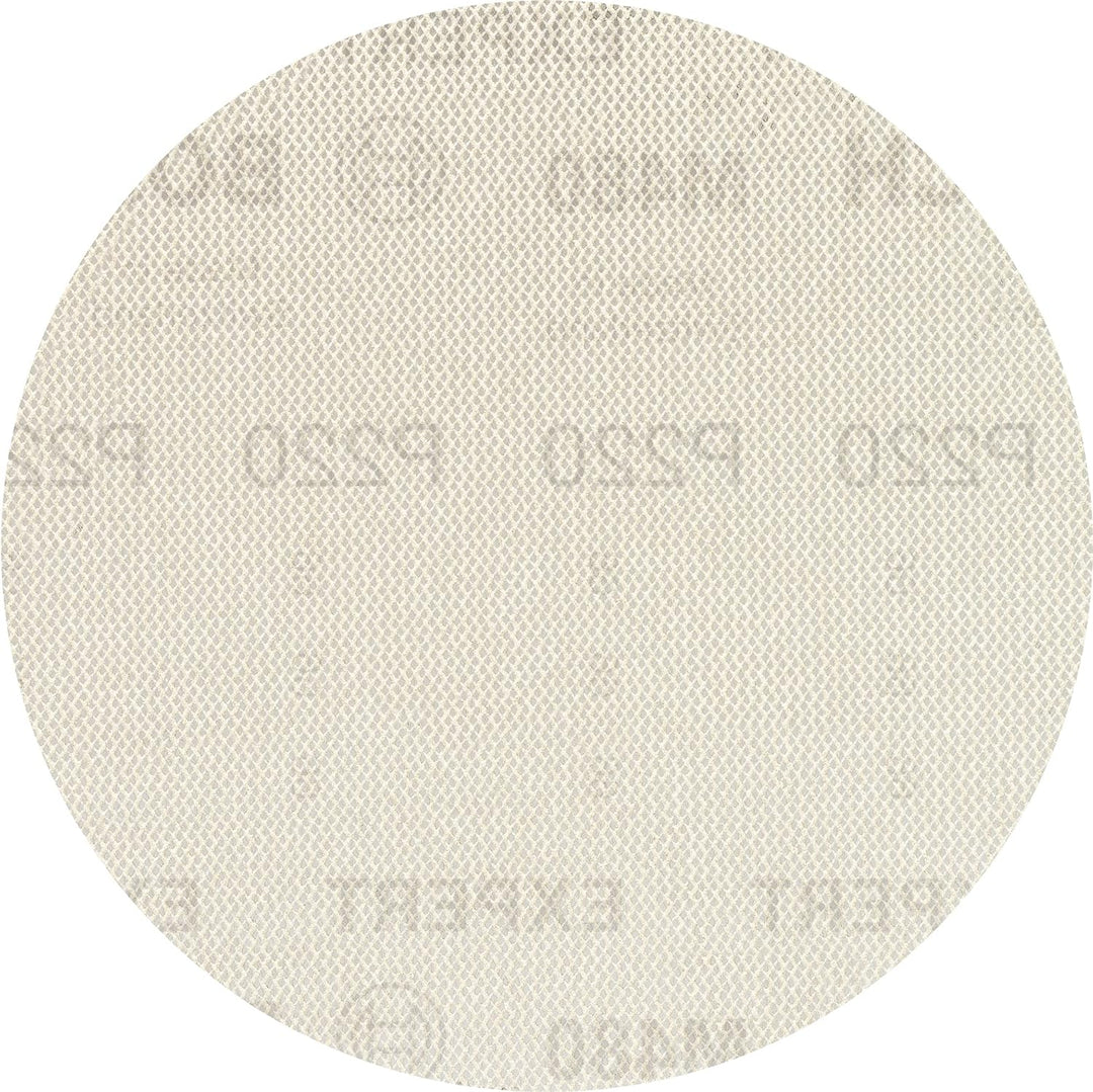 Bosch Accessories 50x Expert M480 Schleifnetz (für Hartholz, Farbe auf Holz, Ø 150 mm, Körnung 220,