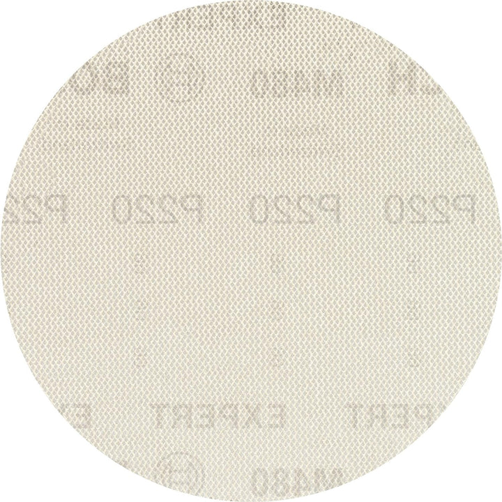 Bosch Accessories 50x Expert M480 Schleifnetz (für Hartholz, Farbe auf Holz, Ø 150 mm, Körnung 220,