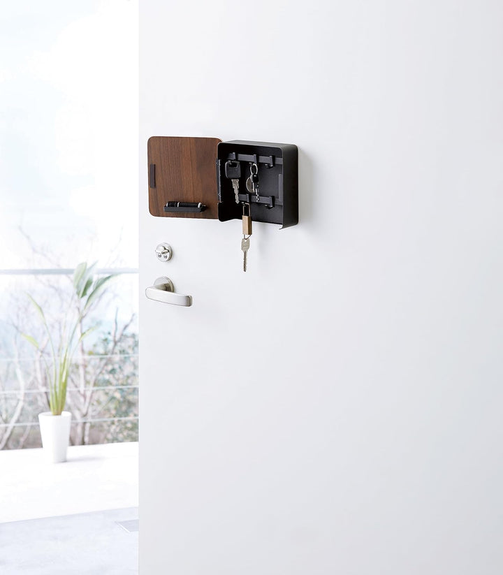 Magnetic key box - Rin - brown Schwarz, Schwarz